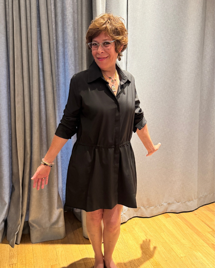 Mini Long Sleeve Shirt Dress