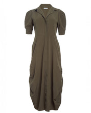 2-Way Short Sleeve Shirt Dress