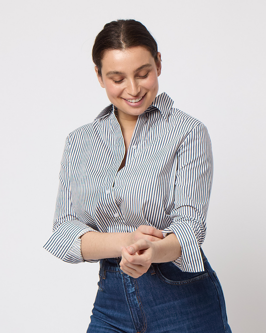 Fisher Rose Shirts - “I have a problem with a big bust and no shirt fits  well enough to fully cover the breast area without wanting to pop a  button!! Even if