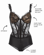 Lace Corset Bodysuit