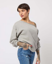 Irene Off the Shoulder Sweatshirt