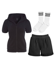 Katie Zip Up Sweatshirt, Shorts & Socks Bundle