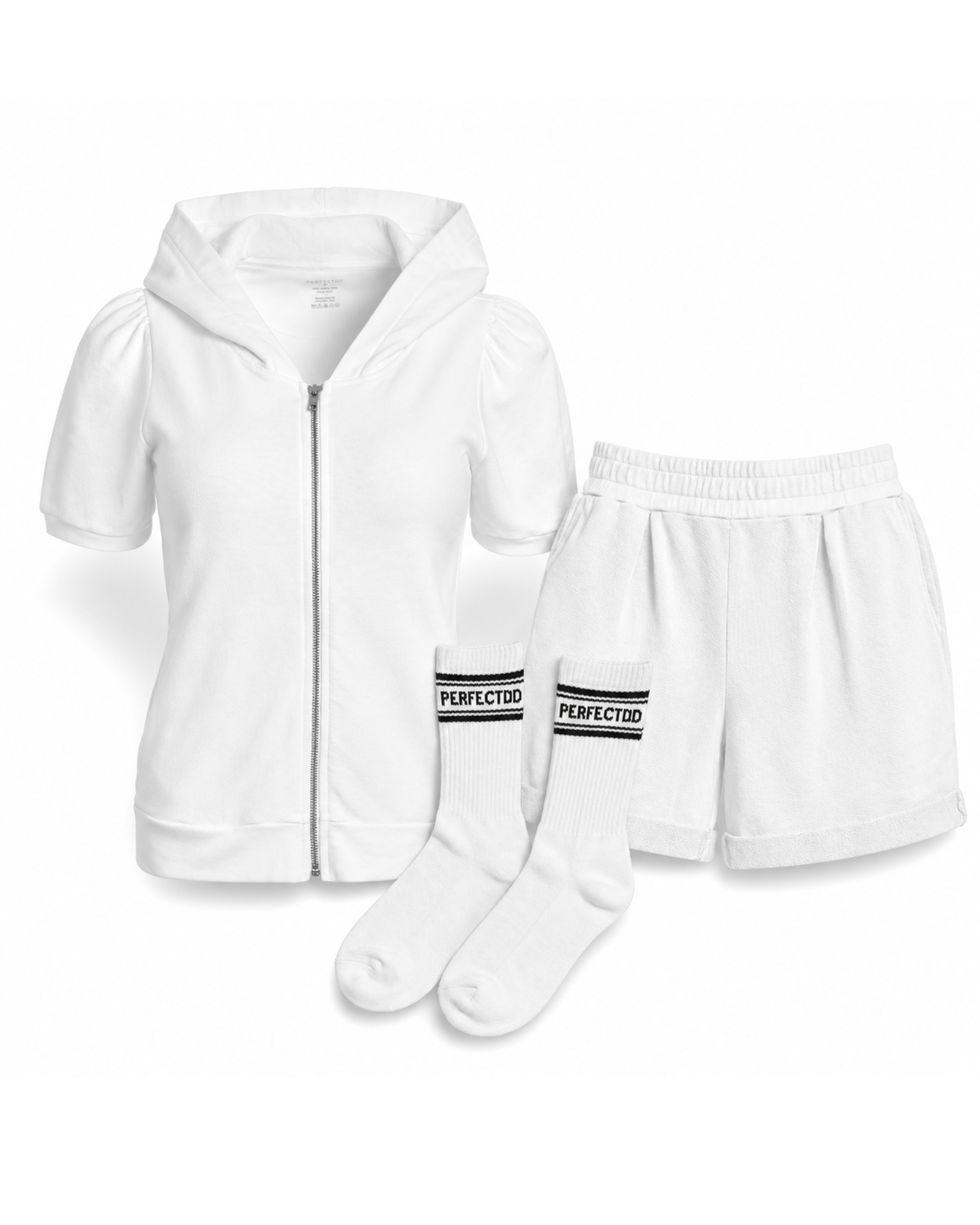 KatieZipUpSweathirt_Shorts_SocksinWhite.png