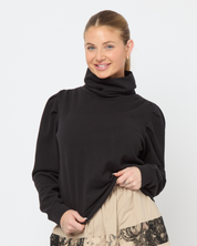 Lisa Puff Sleeve Turtleneck - FINAL SALE