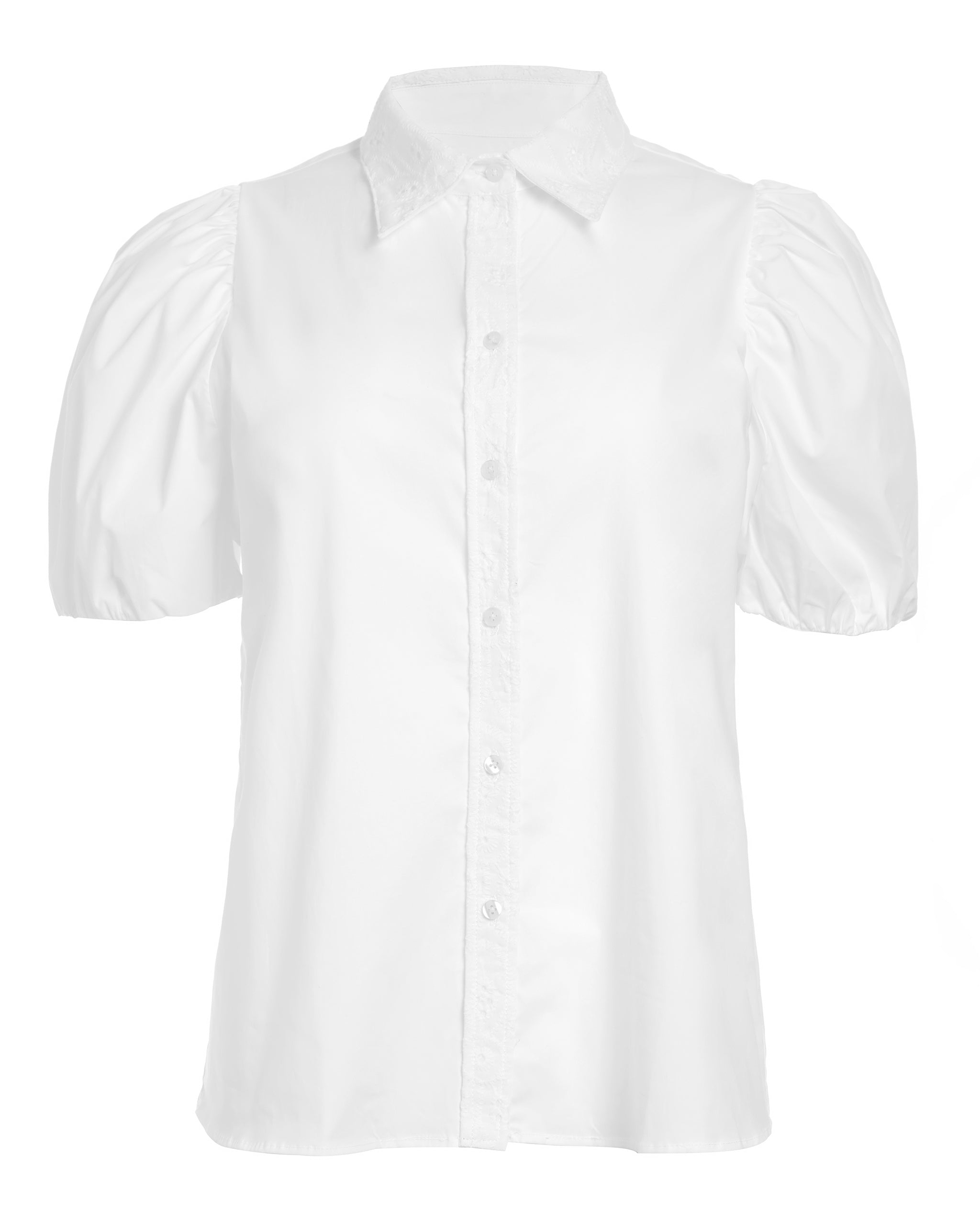 El Embroidered S/S Button Down