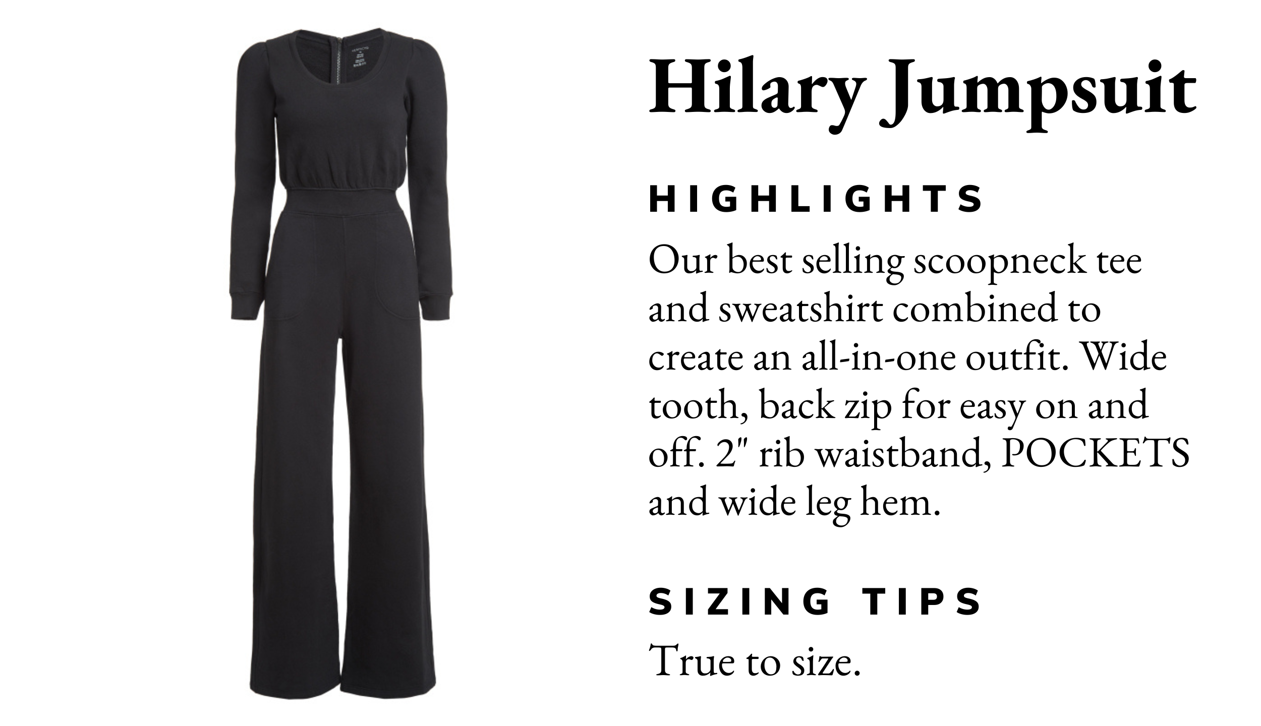 Puff Sleeve Jumpsuit Fit For D Cup, DD Cup // PerfectDD