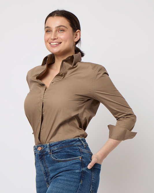Women's Shirts for Large Boobs That Won't Pop Open // PerfectDD