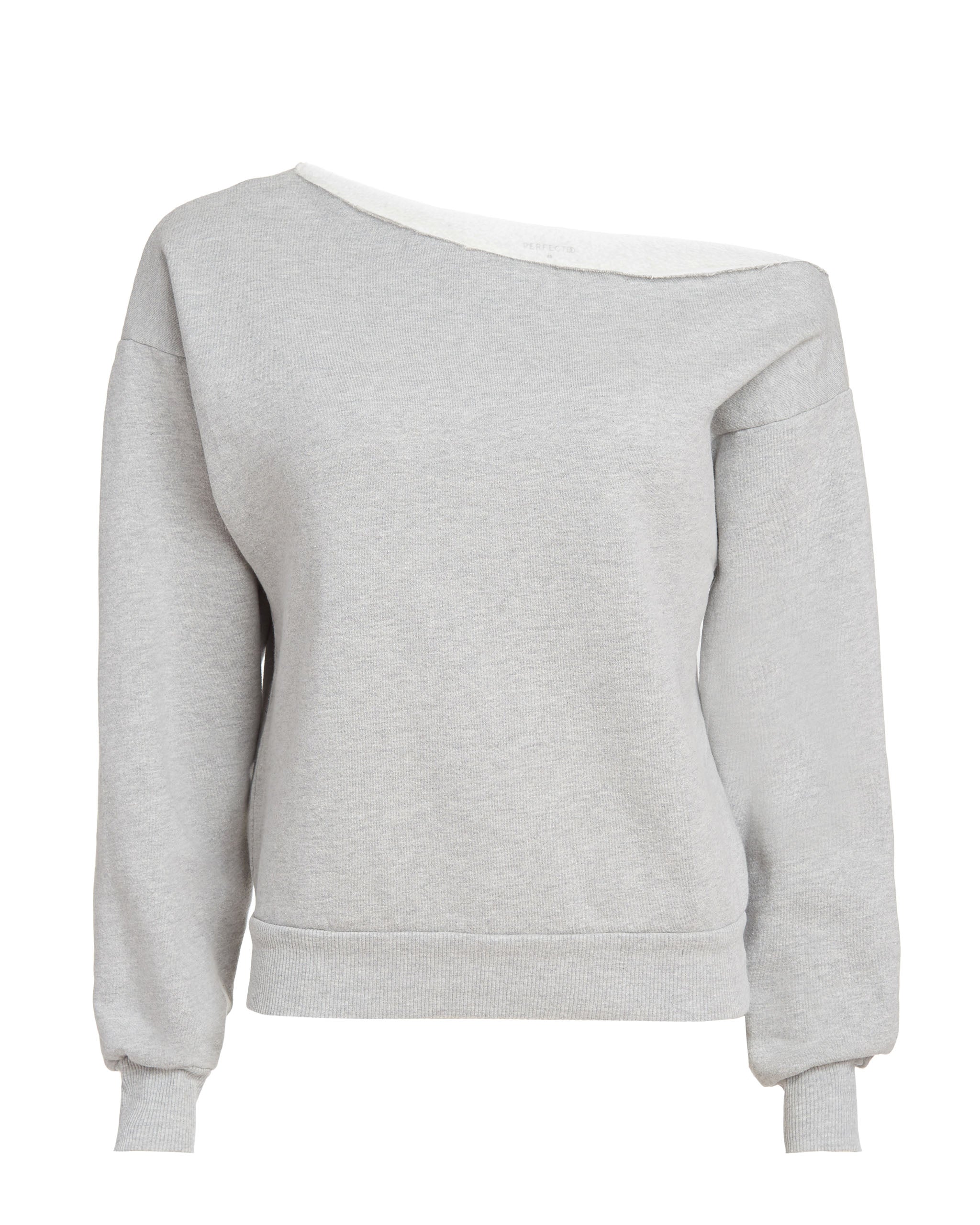 Oversized off the shoulder sweatshirt hot sale