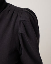 Shirred sleeves